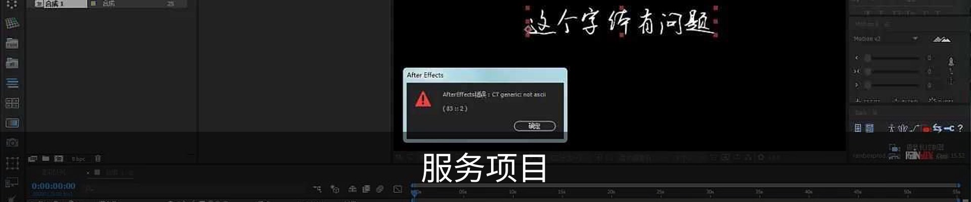 服务项目